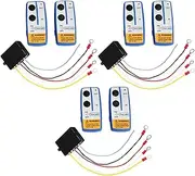 Mellisso 6X Wireless Winch Remote Control Switch Lift Gate Hydraulic Pump Dump Bed 12V Recovery Tow Truck