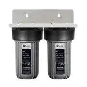 Puretec EM2-75 Dual 10' Whole House Rain & Mains Water Filter System 25mm Connections