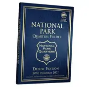 Whitman US Washington National Parks Quarter Coin Deluxe Edition Folder Full