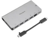 New Retail Targus DOCK414 Portable USB-C Dock with GbE HDMI SD Card Reader