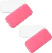 Baluue Lash Pads 4 Pack of Eyelash Extension Gaskets for False Eyelashes Non-irritating Skin-friendly Sturdy for Salon Use