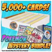 5000 Pokemon TCG Card Mega Pack Mystery Bundle -OMEGA Edition- 5 Random EX, GX,V