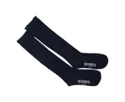 Unisex Kids 4 Pairs X Bonds Kids Unisex Everyday School Knee High Midnight Blue Socks Cotton/Elastane/Nylon