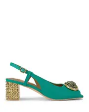 Kurt Geiger London Women's Chelsea Block Heel Slingback Pumps