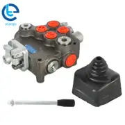 Hydraulic Directional Control Valve 2 Spool 21GPM For Tractor Loader w/Joystick