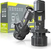 LED Headlight Bulbs,H4 14000LM 140W 6000K Extremely Super Bright LED Bulbs All-in-One Conversion Kit of 2 Halogen Replacement
