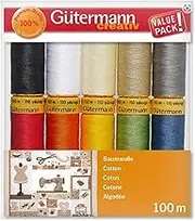 Gutermann Cotton 50 Thread Set 10 Spools734016-3