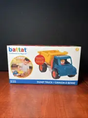 Battat Toy Dump Truck with Working Movable Parts and 1 Driver Construction (8648