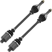 Youxmoto CV Axle Drive Shaft Rear Left Right for Polaris Ranger 570 900 Crew XP 1000 EPS 2014-2018, 4340 Chromoly Steel Axles for Polaris Ranger Diesel/ACE 900, 1333756, 1334175