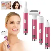 Led Display Beauty Women's & Dry Shaver 4 In 1 Cordless Ladies Shaver For Legs