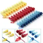 ･360PCS Nylon Spade Quick Disconnect T-type Crimp Terminal Fully Insulated Male