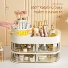 3 Layers Cosmetic Storage Box Rotating Desktop Storage Rack Cosmetic