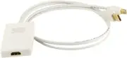 Mini Displayport Male and USB Male Audio to HDMI Female Converting Adapter 5969