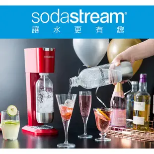 Sodastream 氣泡水機GENESIS DELUXE(紅/白)(福利品)