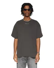 Sott Ekcess Faded Black Short Sleeve Tee | Ksubi ++