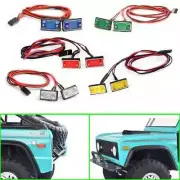 Rectangle Turn Signal Side Lights for 1/10 Traxxas TRX4 TRX6 AXIAL SCX10II RC4WD