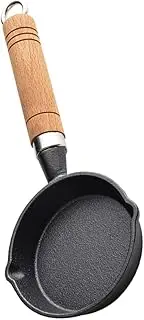 SECFOU Even Heat Mini Egg Frying Pan Comfort Handle Non-Stick and Easy to Clean Cookware