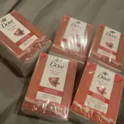 Dove Soap Holiday Treats Beauty Bar Soaps Cinnamon Pumpkin Pie Lot Of 5 New