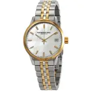 Brand New Authentic Women's RAYMOND WEIL Freelancer 34mm Watch!
