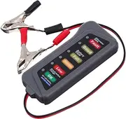 OSOLADY Car Battery Tester 12V Digital LED Indicator Portable Battery Checker and Analyzer for Automotive and Motorcycle Accurate Voltage Measurement and Diagnostics