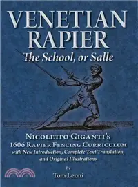 在飛比找三民網路書店優惠-Venetian Rapier ─ Nicoletto Gi