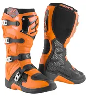 Bogotto MX-6 Motocross Boots, black-orange, Size 44 for Women Black Orange