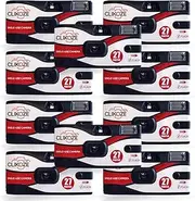 Disposable Camera with 27 Exposures, ISO 400 Ultramax 35mm Film Single-Use Camera with Flash 10 Pack for Weddings, Birthdays and Parties