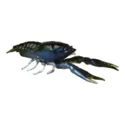 Tackle HD 8-Pack Hi-Def Craw Bass Lures, 3D Scanned from Live Crawfish, 3-Inch
