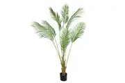 210cm Potted Artificial Palm Tree Green Plant Decor Tropical Greenery