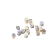 Guitar Fretboard Inlay Dots Shell Fingerboard Inlays 2x1.8mm Colorful,15pcs