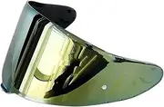 Lens Fashion Visor Wind Shield Motorcycle Helmet Glasses Motorcycle Helmet Night Visor for SH&OEI Z8 RF1400 NXR2 CWR-F2(Yellow)