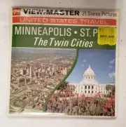 View-Master Minneapolis St. Paul Twin Cities 3 Reels Packet New & Sealed 1971