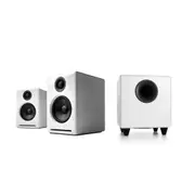 Audioengine A2+ Wireless Desktop Speakers with S8 Subwoofer (White)