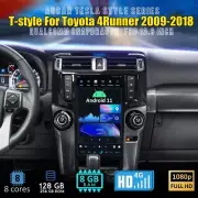 13.6" Android11 Tesla Style Smart Radio CarPlay GPS For Toyota 4Runner 2009-2020