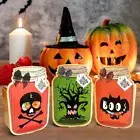 24pcs Cute Candy Boxes Paper Packaging Bag Halloween Gift Box Cookie