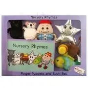 The Puppet Company Traditional Story Sets Nursery Rhymes Book and Finger Puppets