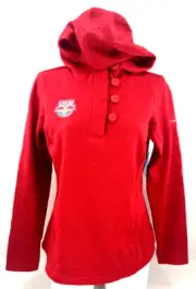 NEW Redbull New York Columbia Intense Red Darling Days Hoodie Knit Women's S