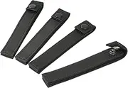 Molle Straps 4 inch, Tactical Mod Strap Molle Webbing Straps, Military Backpack Molle Accessories Snap Strap, Outdoor Bag Nylon Thumb Molle Connectors Black/Army Green/Coyote