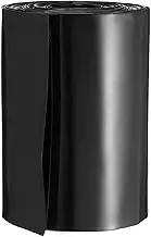 uxcell Battery Wrap PVC Heat Shrink Tubing 103mm Flat Width for 18650 5 Meter Length Black
