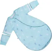 ORFOFE Sleep Sack Swaddle for Newborn Sleeping Bags for Anti-Scare Swaddle Newborn Sleep Sack Newborns Autumn Winter Cotton Blue