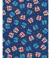 PATRIOTIC 4TH OF JULY AMERICANA RED WHITE & BLUE FLIP FLOP VALANCE FREE SHIP