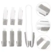 1 Set Shutter Compact Blinds Portable Vent Cleaners with Replaceable Brush Head