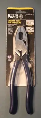 Klein Tools 9" Lineman’s Pliers-fish tape Pulling D213-9NETP-SEN (NEW)