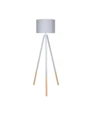 [Sarantino] Nordic Minimalist Accent Light Tripod Floor Lamp Grey