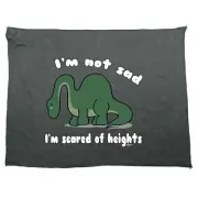 Im Not Sad Scared Of Heights - Funny Novelty Sports Microfiber Towel Gift Gifts