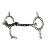 341 Junior Cowhorse Twisted Sweet Iron Snaffle Bit - 5 inch NEW