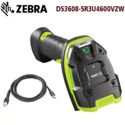 Zebra DS3608-SR3U4600VZW Ultra Rugged 2D Corded Handheld USB Barcode Scanner Kit