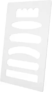 VILLFUL 6-in-1 Acrylic Cutting Board Template Set Router Molds for Woodworking Handle Making
