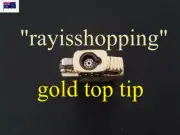 GOLD TOP TIP, Single Jet Lighter Insert, Singular Torch Butane Gas Similar Zippo