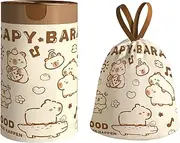 Drawstring Garbage Bags | Capybara Trash Bags | Capybara Drawstring Large Leak-Proof Tear-Resistant Odor-Control Pocket For Bathroom Yard Public Restroom
